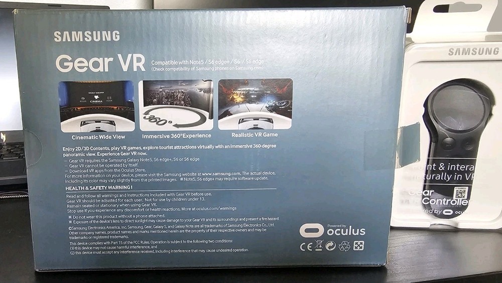 Samsung Oculus Gear VR - New, Open Box - With Controller