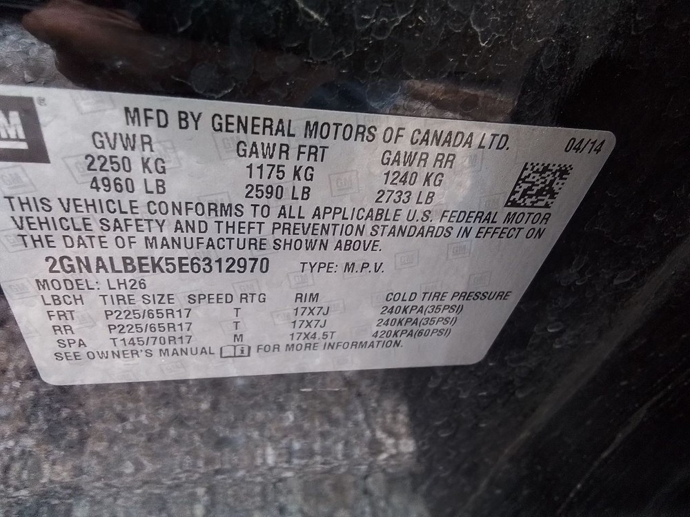 2010-2017 GMC Terrain Dash Mounted Lower 7" Display Screen