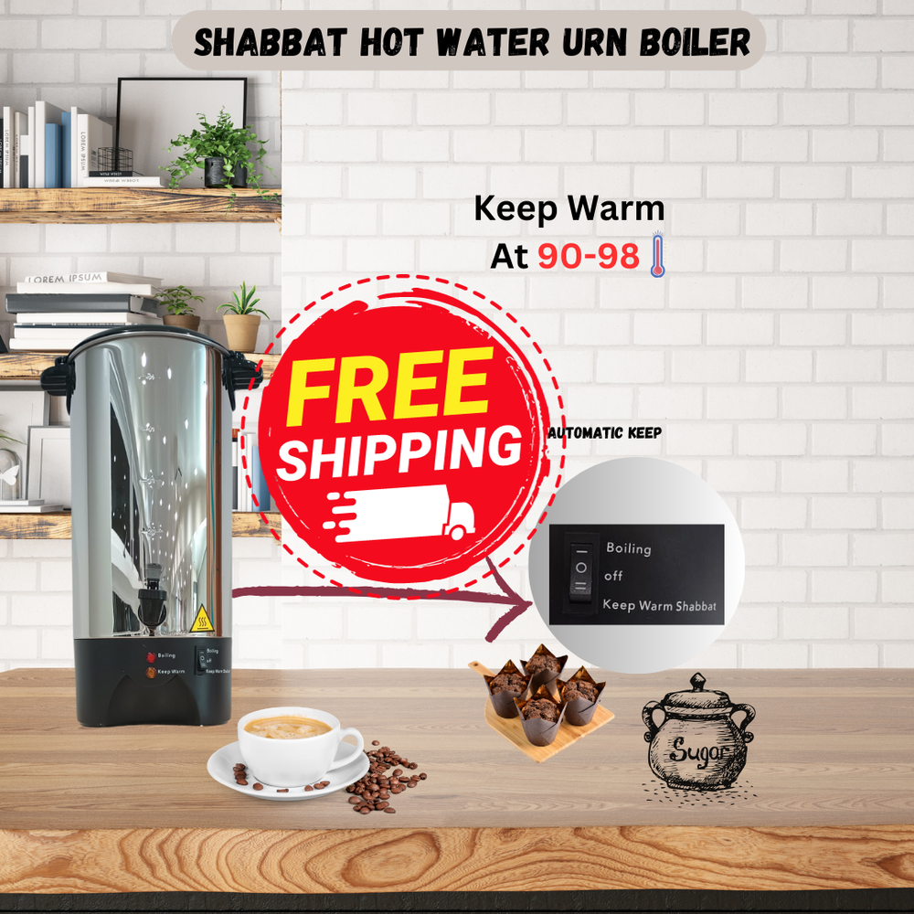 Commercial 45 Cups Hot Boiler Dispenser For Shabbos Heater AtlasTophouse