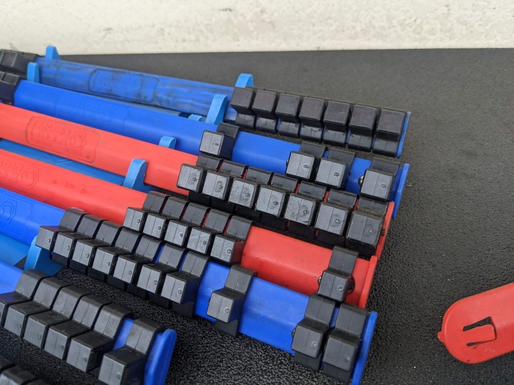 Matco Tools Plastic Socket Rail Organizers Lot