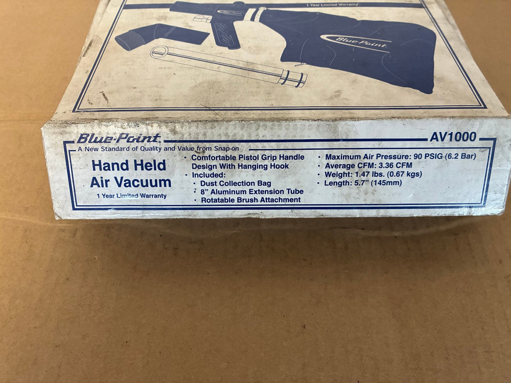 Snap On Deluxe Air Vacuum Kit