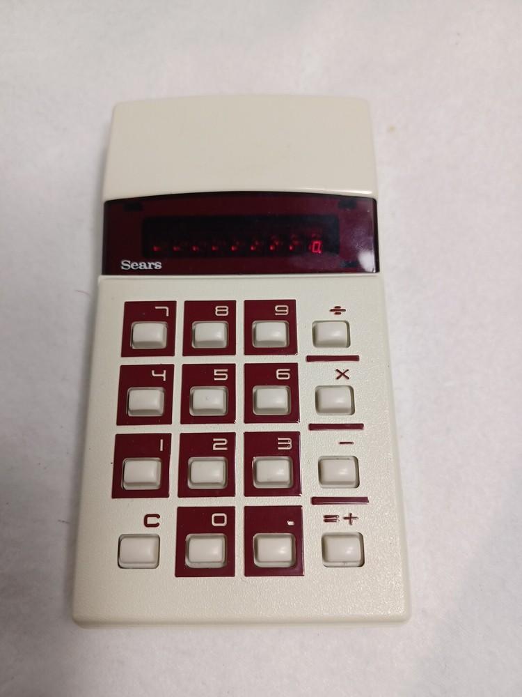 Vintage Sears Model 801-58190 Calculator