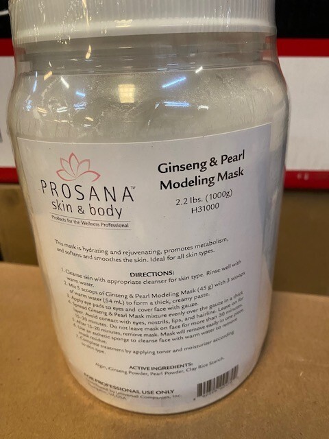 Prosana Ginseng & Pearl Modeling Mask, 2.2 lb