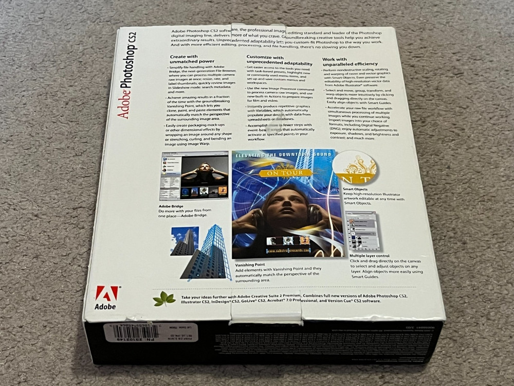 Adobe PhotoShop 7.0 CS2 User Guide Training Video Workshop Vintage