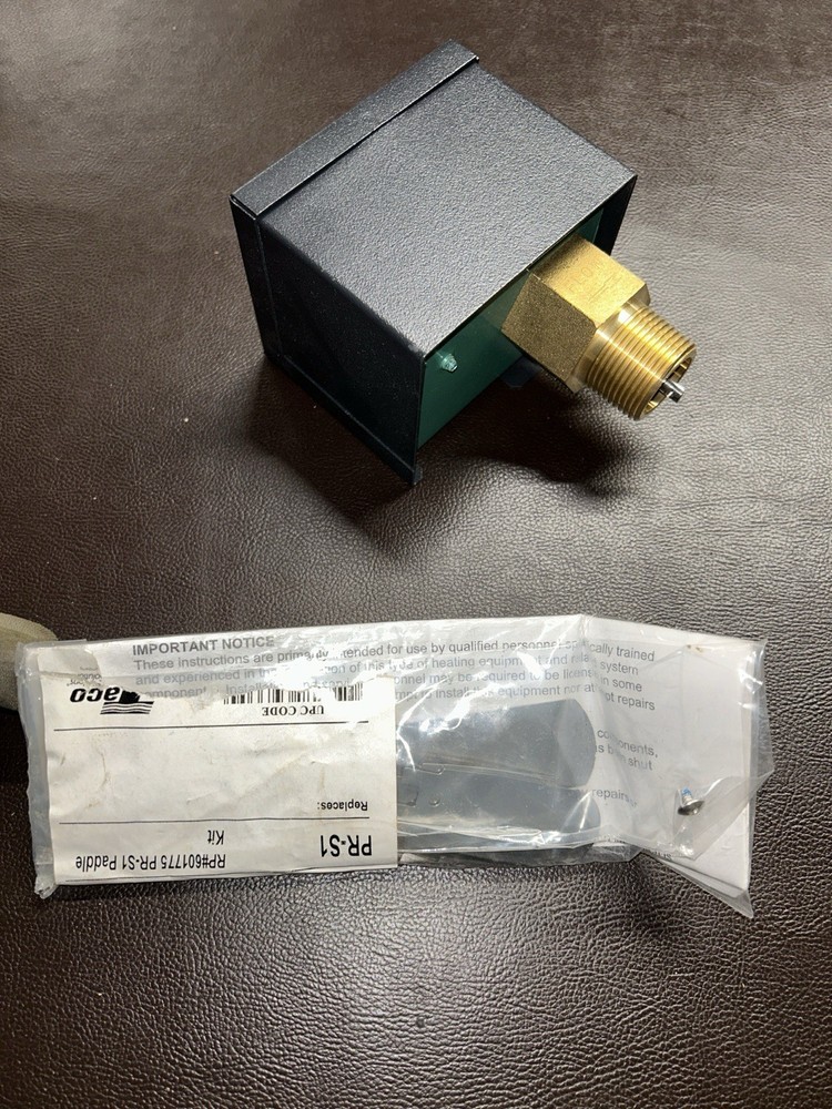 OEM Authentic Raypak 007142F Replacement Industrial Flow Switch Kit With Paddles