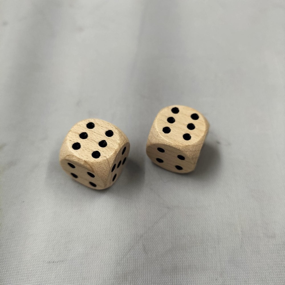Hermes Dice With Pouch Used