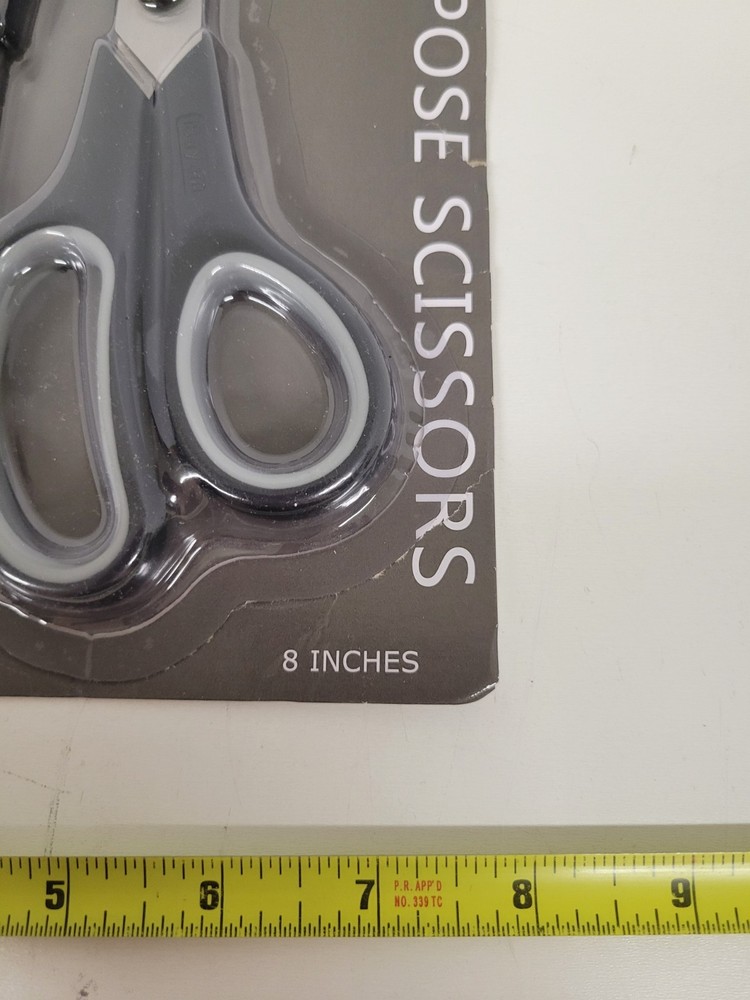 iBayam 8" Multipurpose Scissors 3 Pack