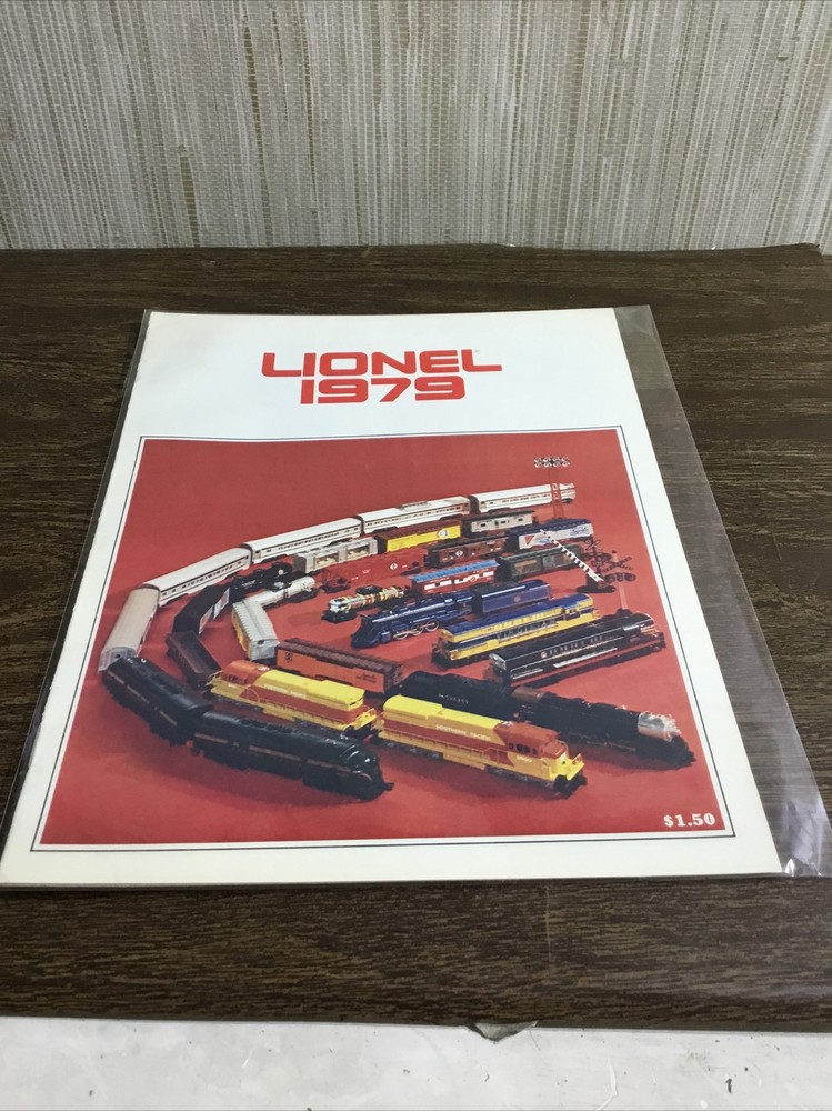 1979 LIONEL TRAINS CONSUMER CATALOG ORIGINAL PACKAGING