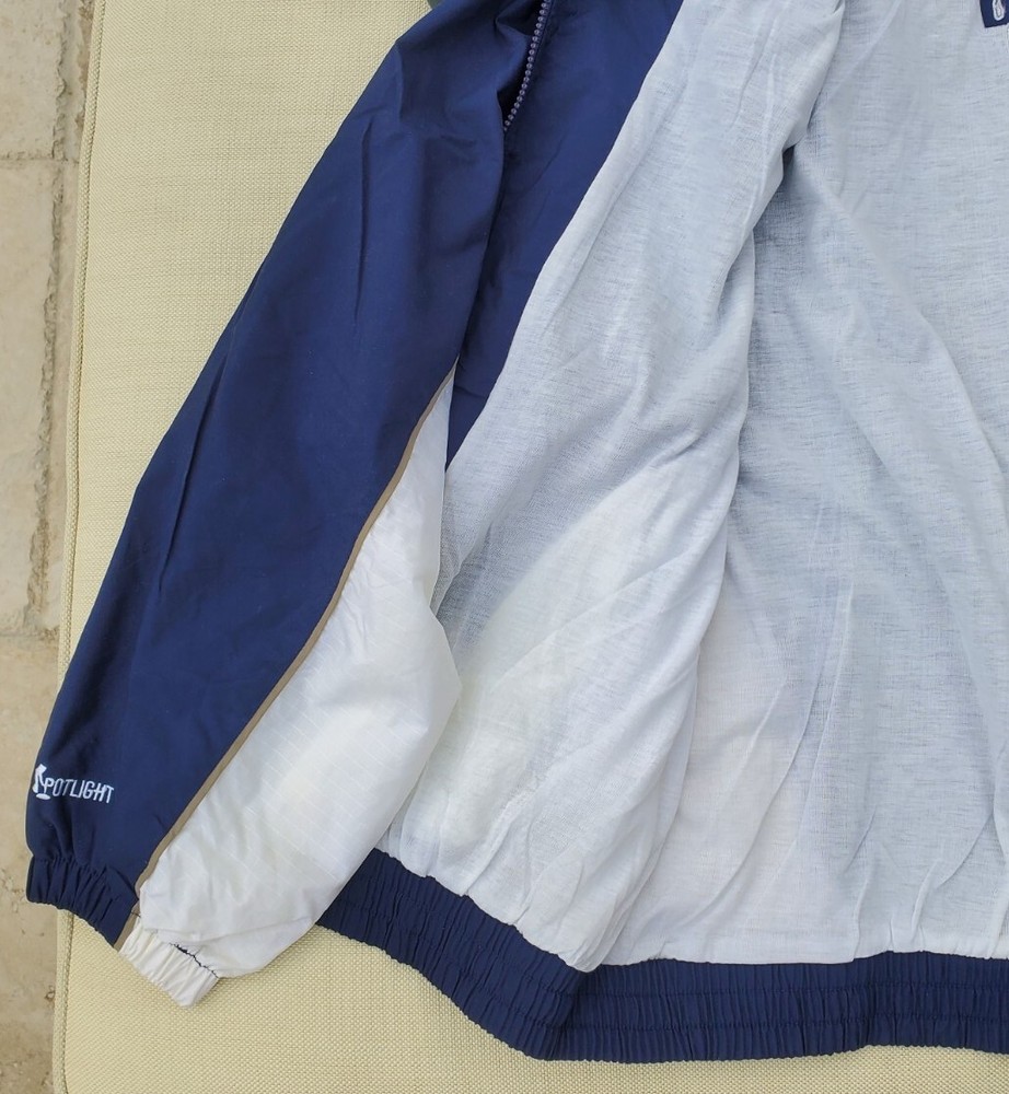 Golden Raptors Spotlight Track Jacket - Blue / White Polyester Size XL