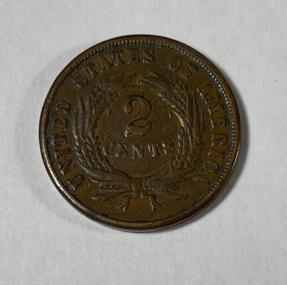 1864 2C (#17675) XF problems nice detail