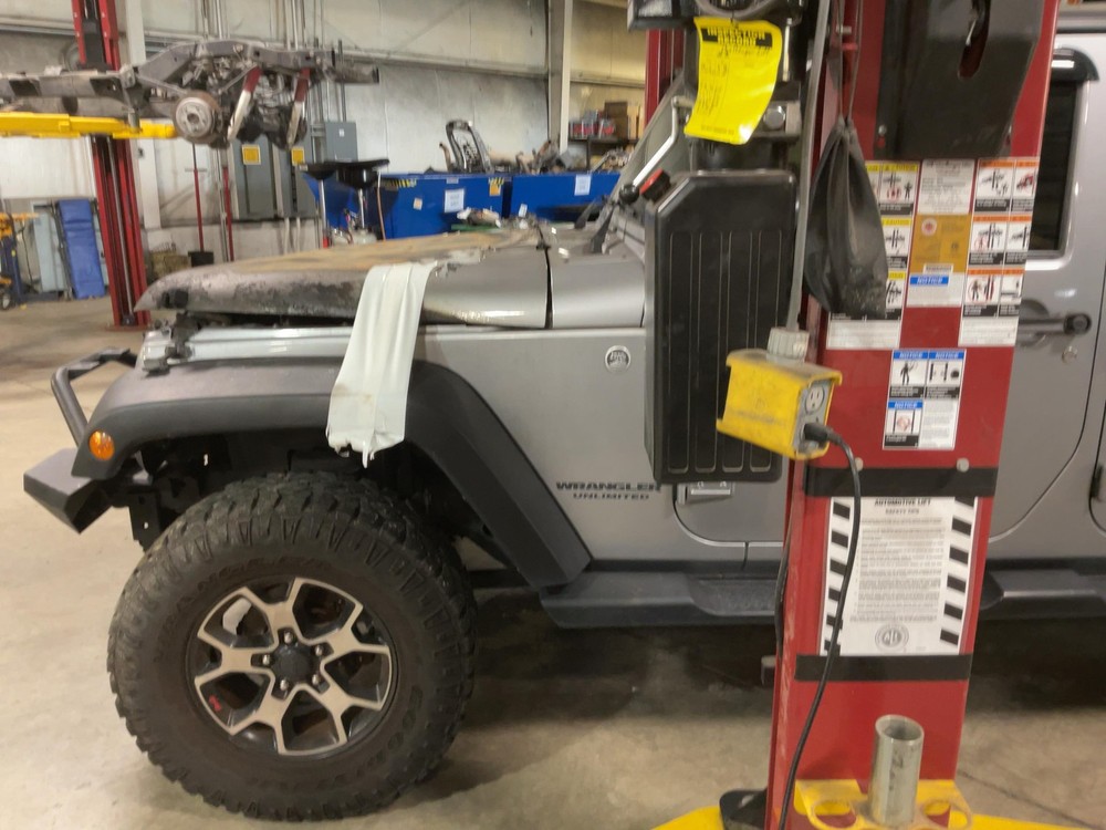 Used Windshield Frame fits: 2015 Jeep Wrangler Grade A