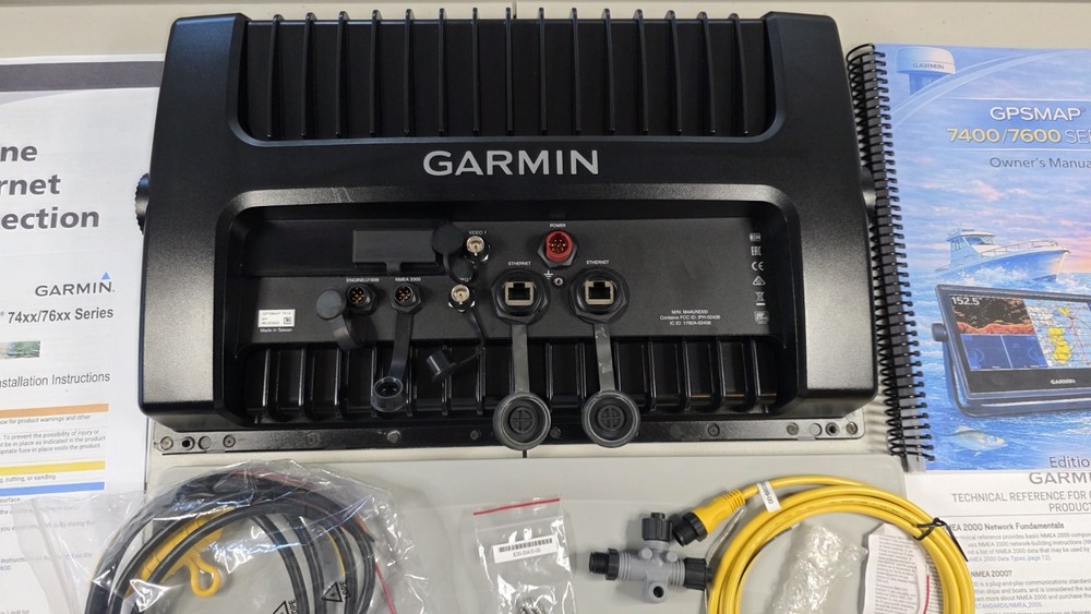 Garmin GPSMAP 7616 16" Marine Chartplotter GPS Fishfinder – Excellent Condition: