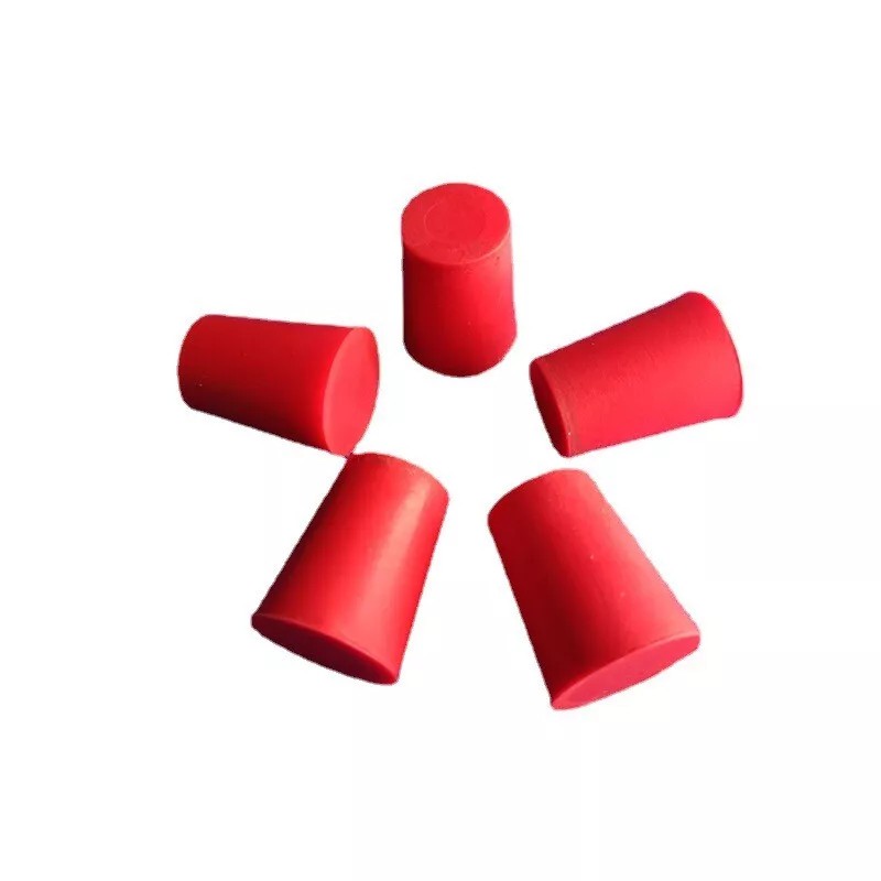 100pcs Silicone Rubber Plug Assortment Set Plugs Conical Powder Coating