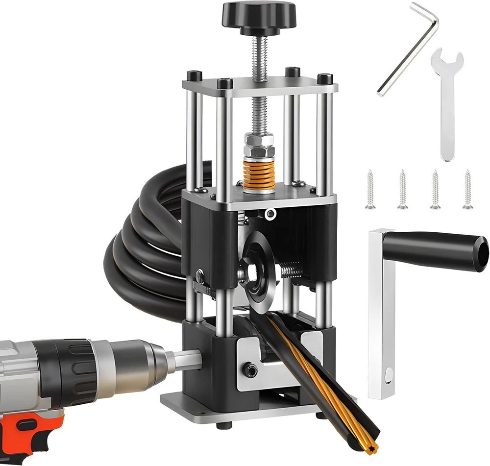 Wire Stripper Machine Drill Powered Hand Crank Wire Stripper Tool Wire Stripping