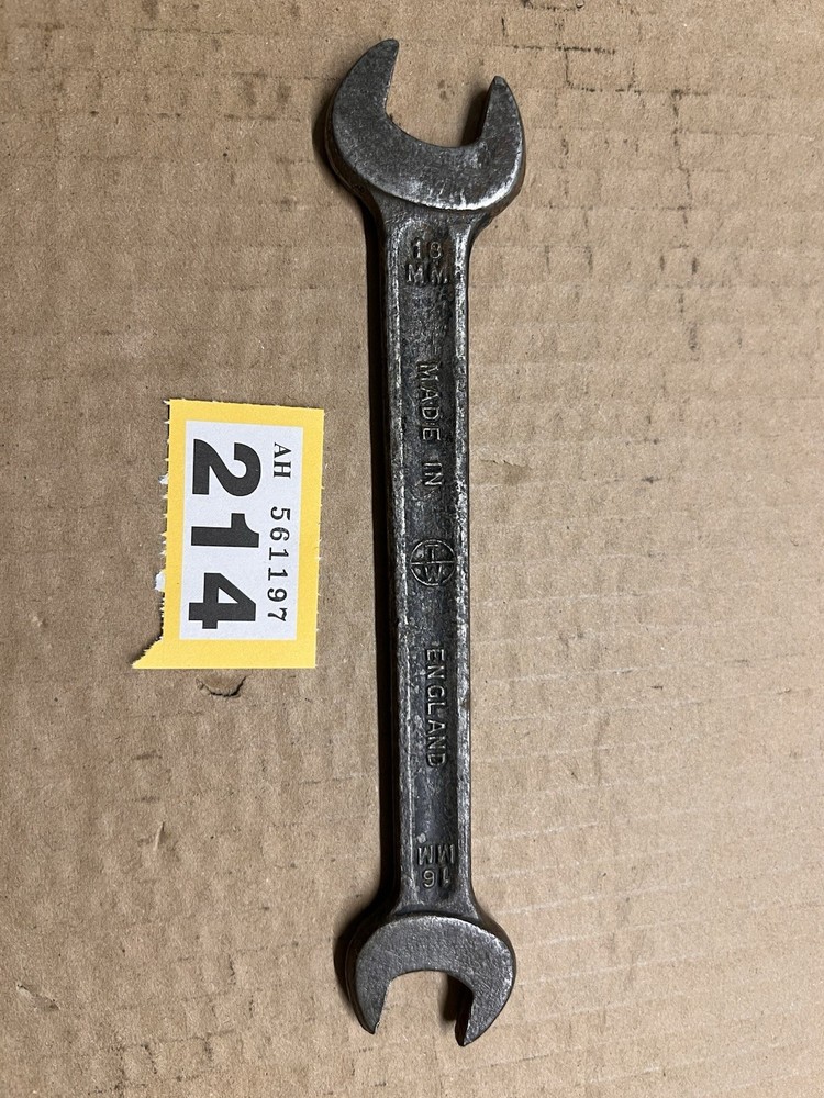 Vintage Superslim Toolkit Spanner 16 18mm