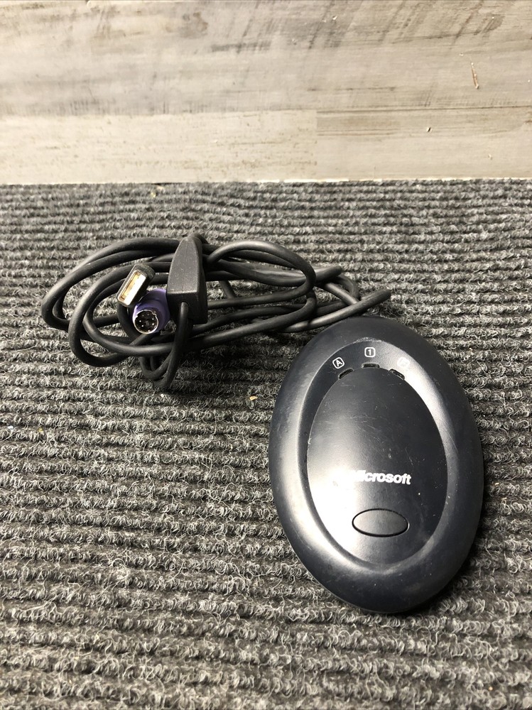 Used Microsoft Standard Wireless Optical Desktop Receiver X10-17900
