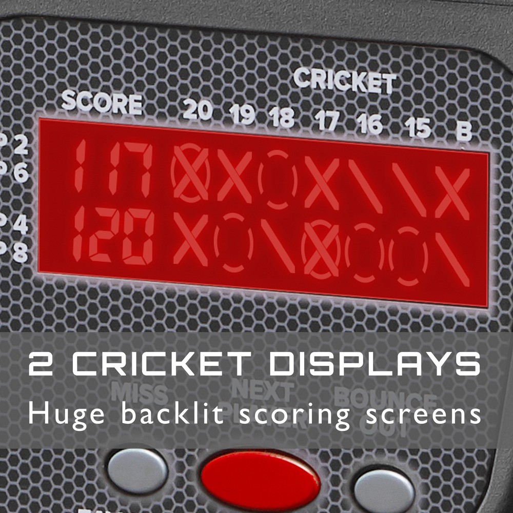 Viper 850 Electronic Dartboard, 15.5" Regulation Target