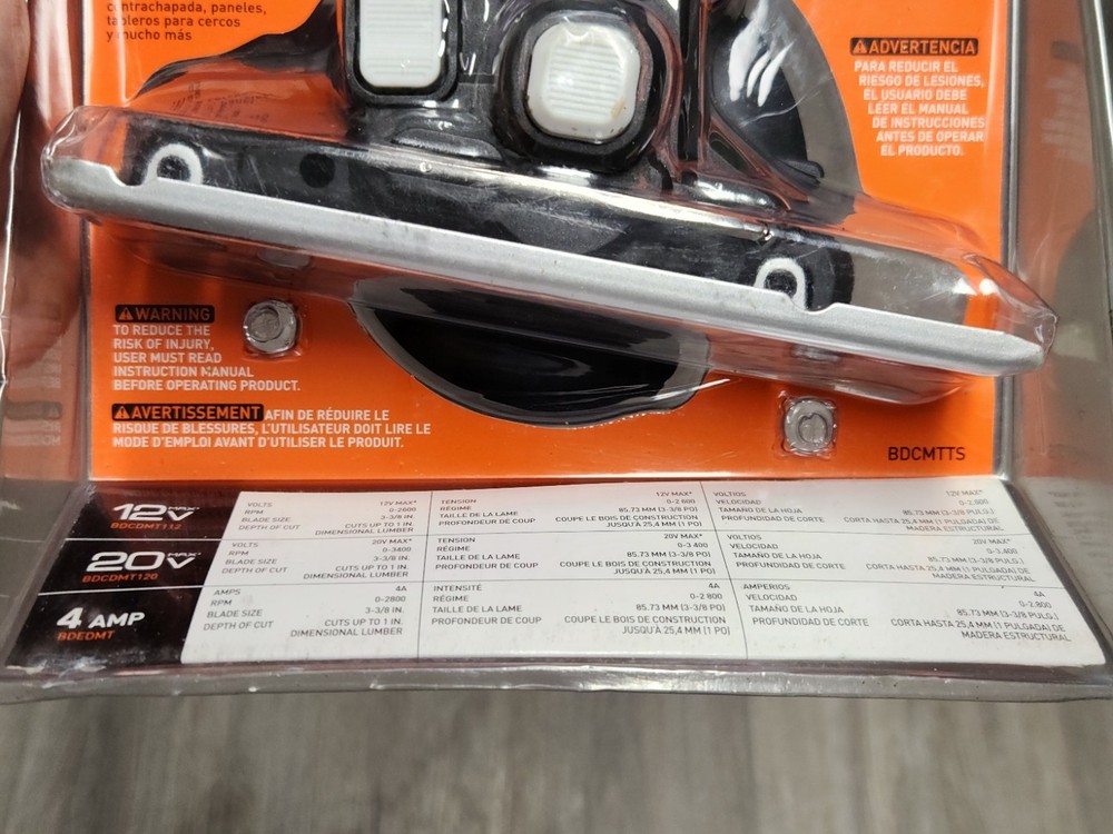 BLACK+DECKER MATRIX™ Trim Saw Attachment BDCMTTS