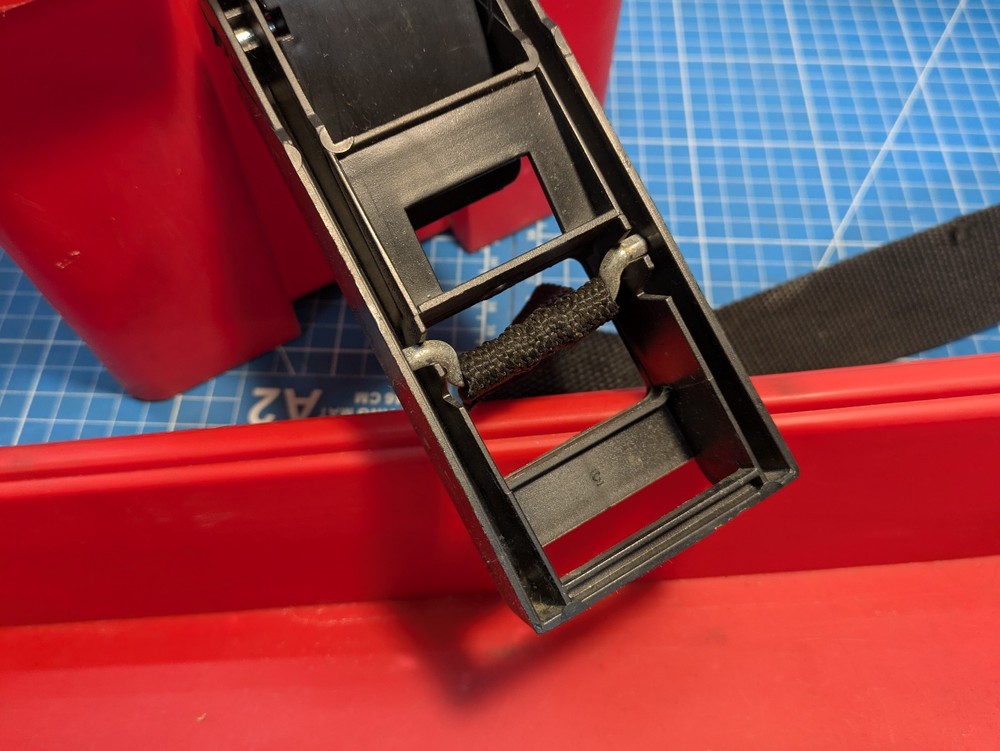 Snap On Tools 2 Tray Poly Toolbox KRW200R, Red & Black, With Removable Strap