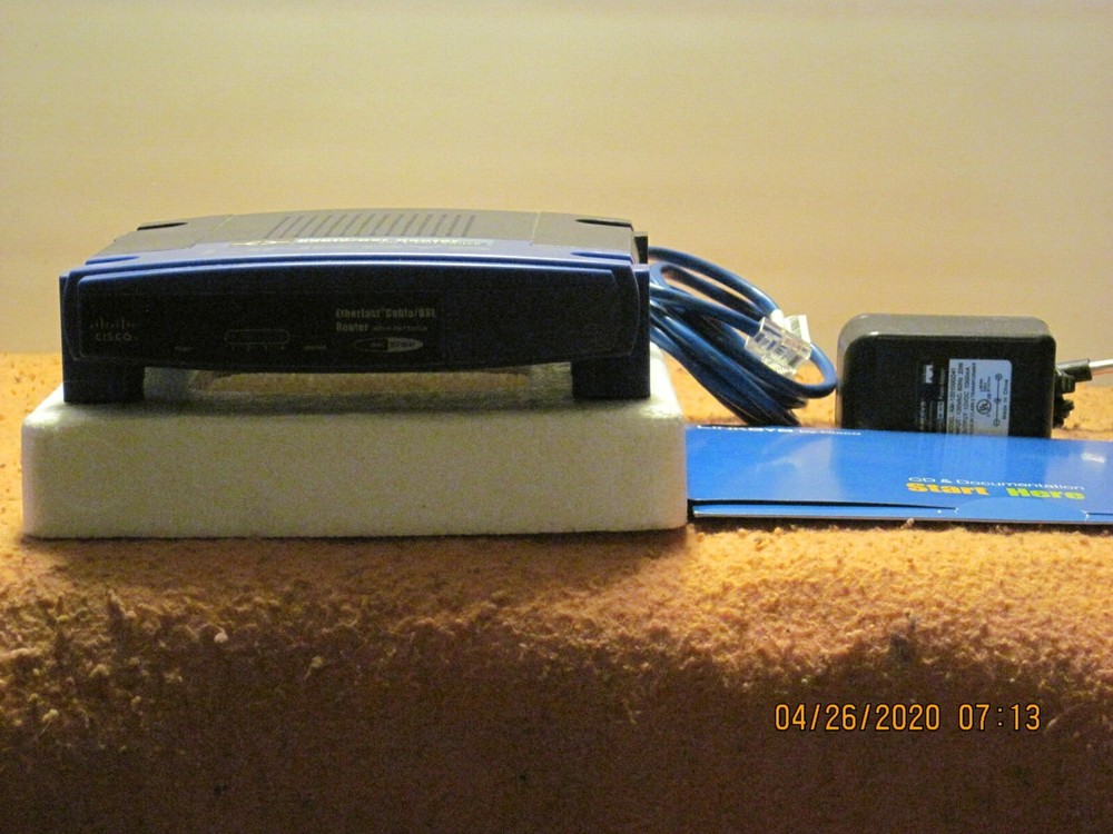 Linksys EtherFast Cable/DSL Router with 4-Port Switch (BEFSR41 v4.3)
