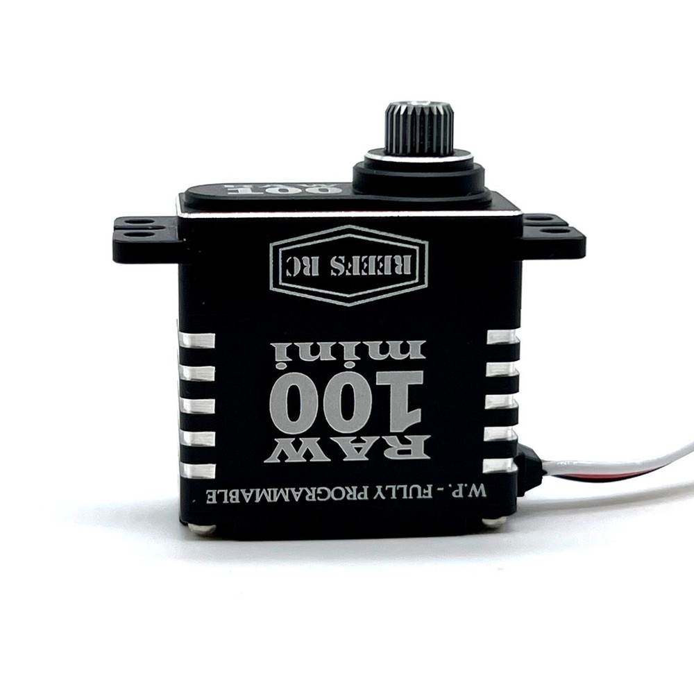 REEFs RC RAW 100 BLACK High Torque+Speed Waterproof Servo PROGRAMMABLE REEFS135