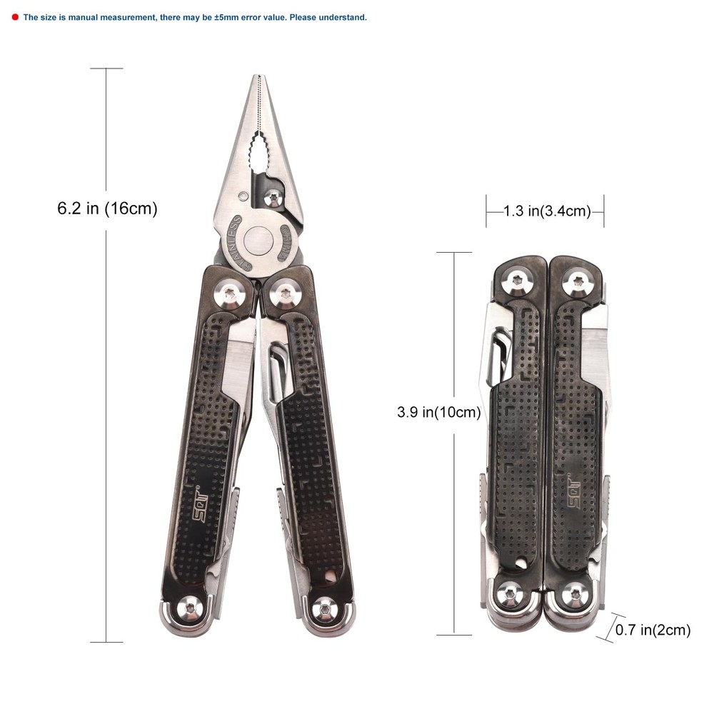 Multitool, Gifts for Men, Foldable & -Locking, Professional Multitool for DIY...