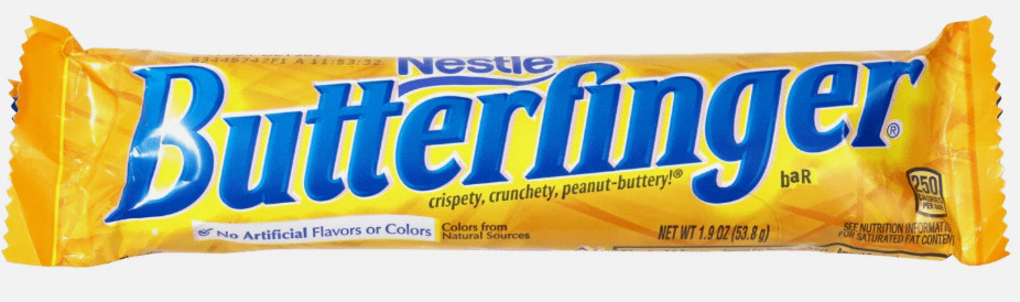 Butterfinger Candy Bar Sticker Decal XV
