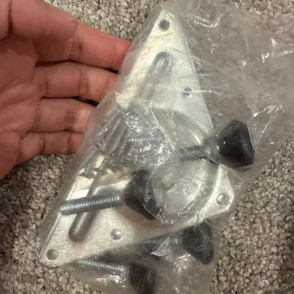 Cabinet Leveling Kit For Large Cabinets Includes 4 Triangular Plates Adjusts 2”