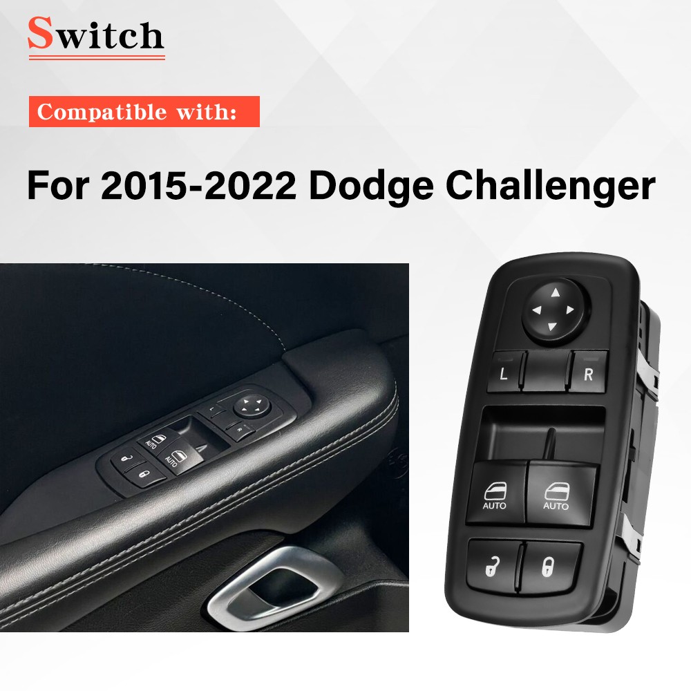 For Dodge Challenger 2015-2022 Master Window Switch Driver Side Front Left