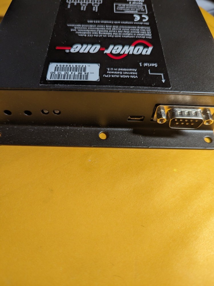 Power-One (ABB / Fimer) Data Logger VSN-MGR-AUX-CPU