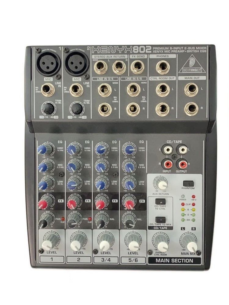 BEHRINGER Mixer HENYX802 Used