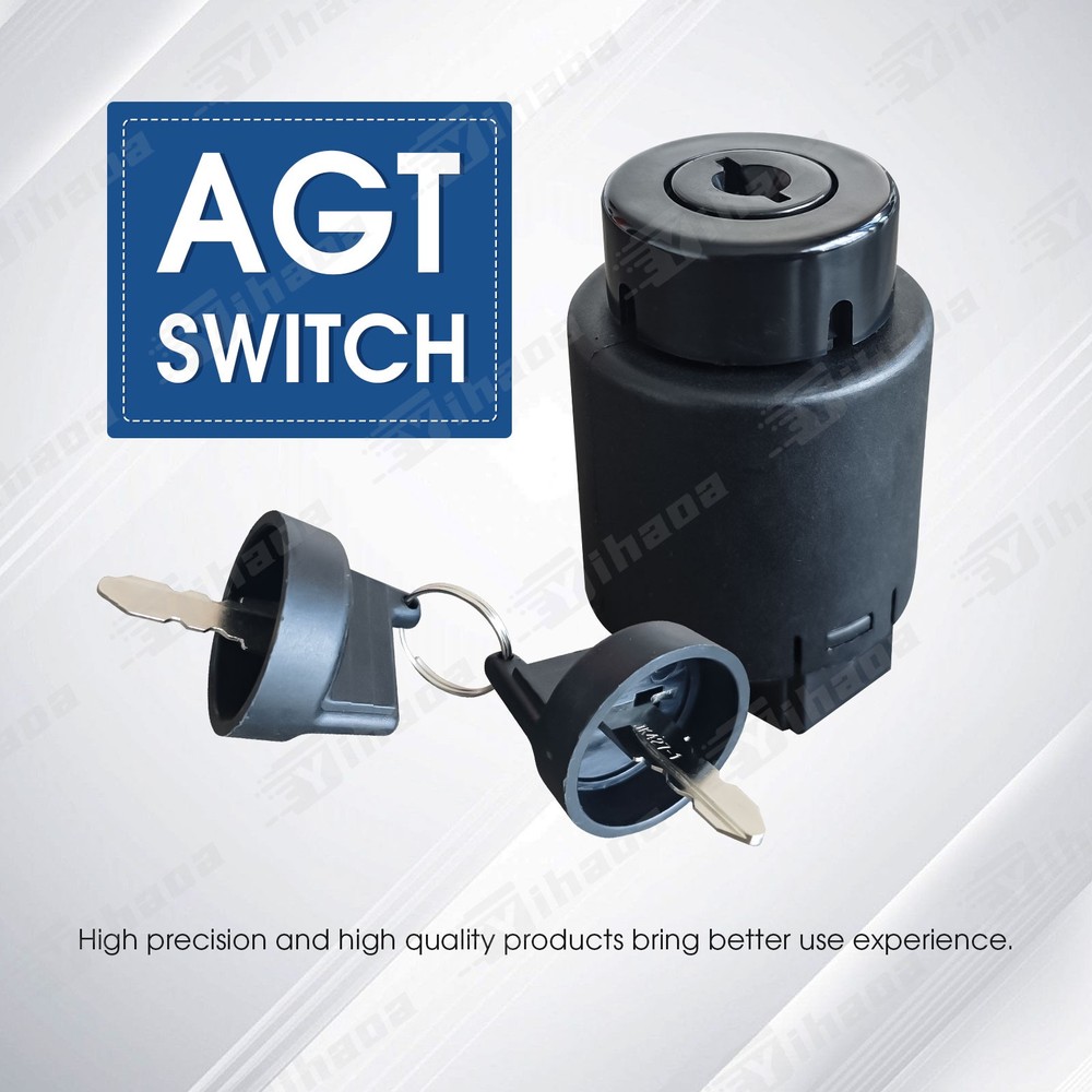 Mini Excavator Ignition Switch Key Switch AGT Typhoon China Chinese Mini Digger