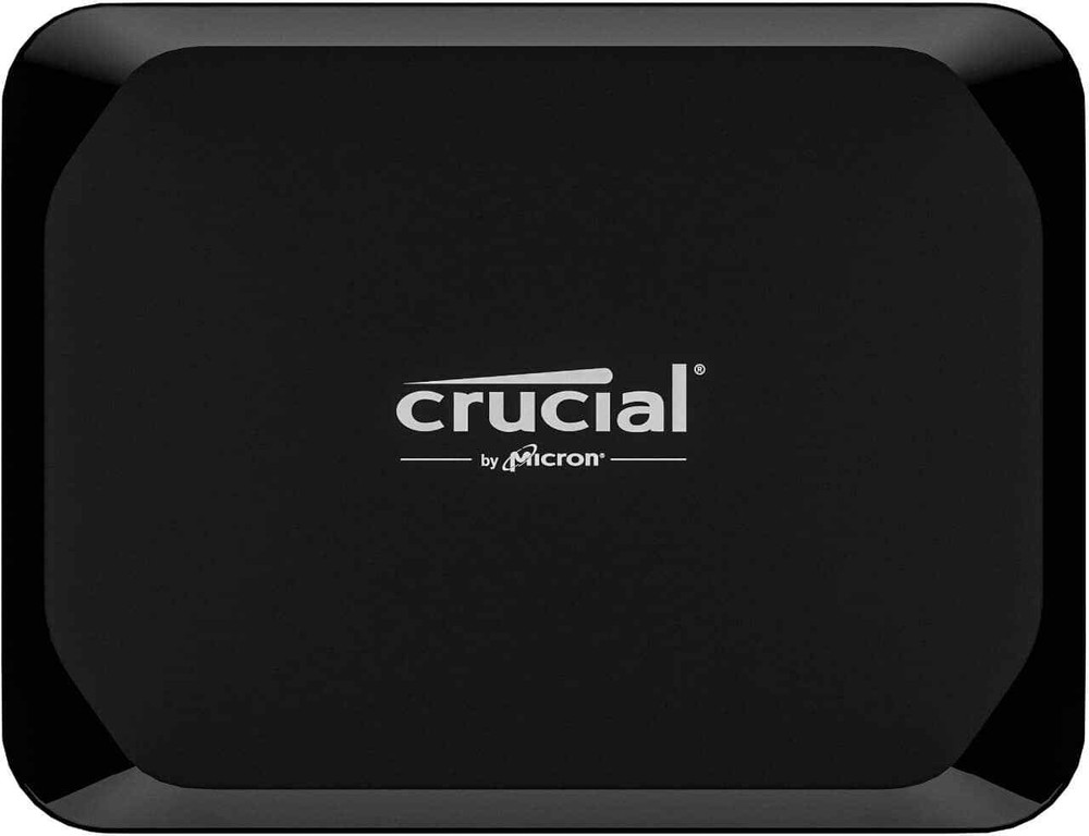 Crucial - X9 2TB External USB-C SSD - Black