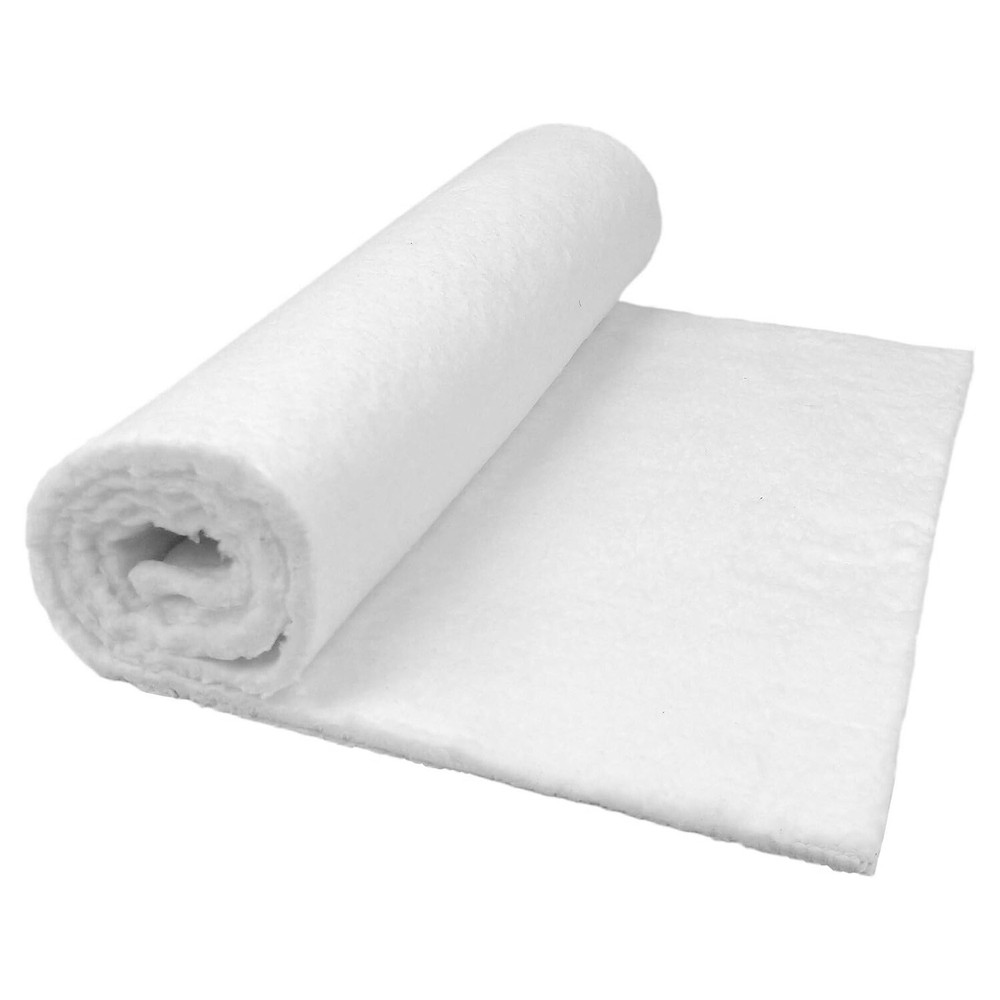 white Motorcycle Ceramic Fiber Blanket Insulation High Temperature Fireproof