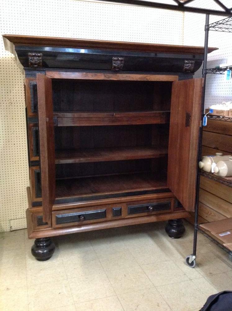 Antique Dutch Kas Armoire