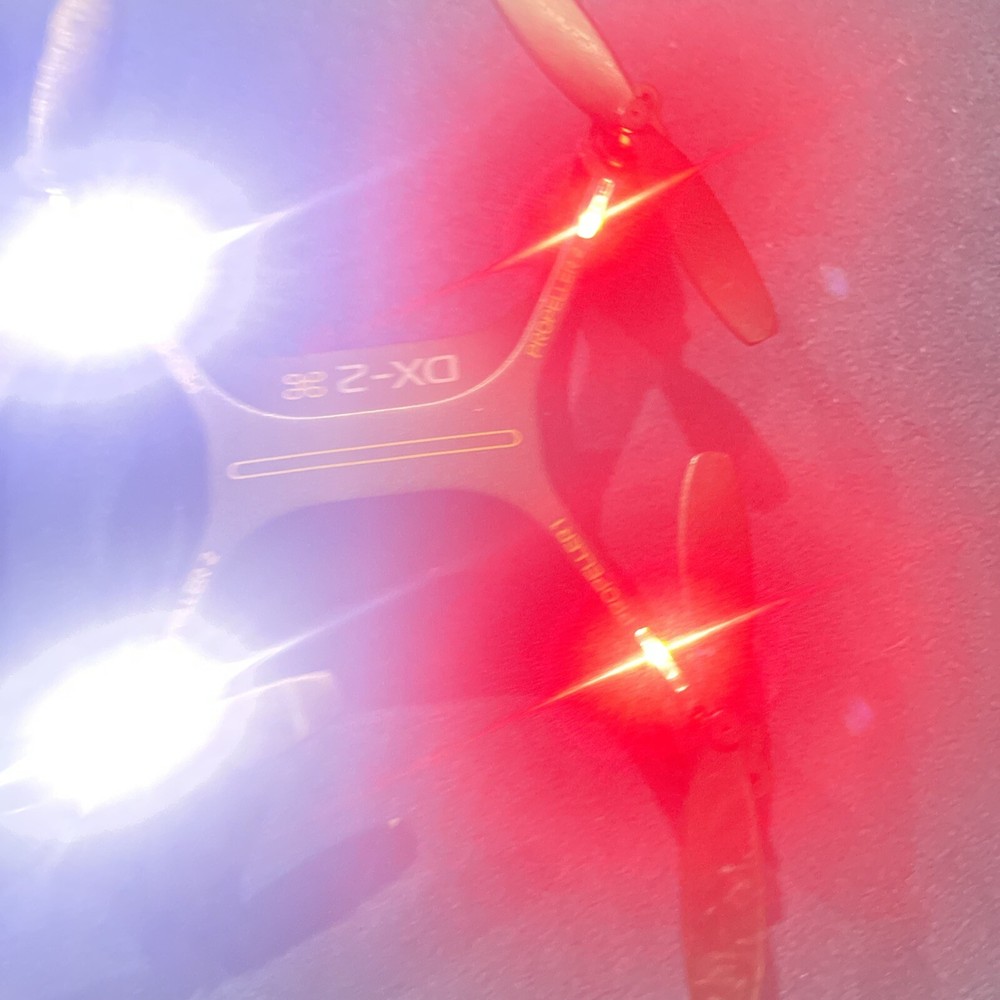 SHARPER IMAGE DX-2 Remote Quadcopter Drone And Controller Both Power On READ DES