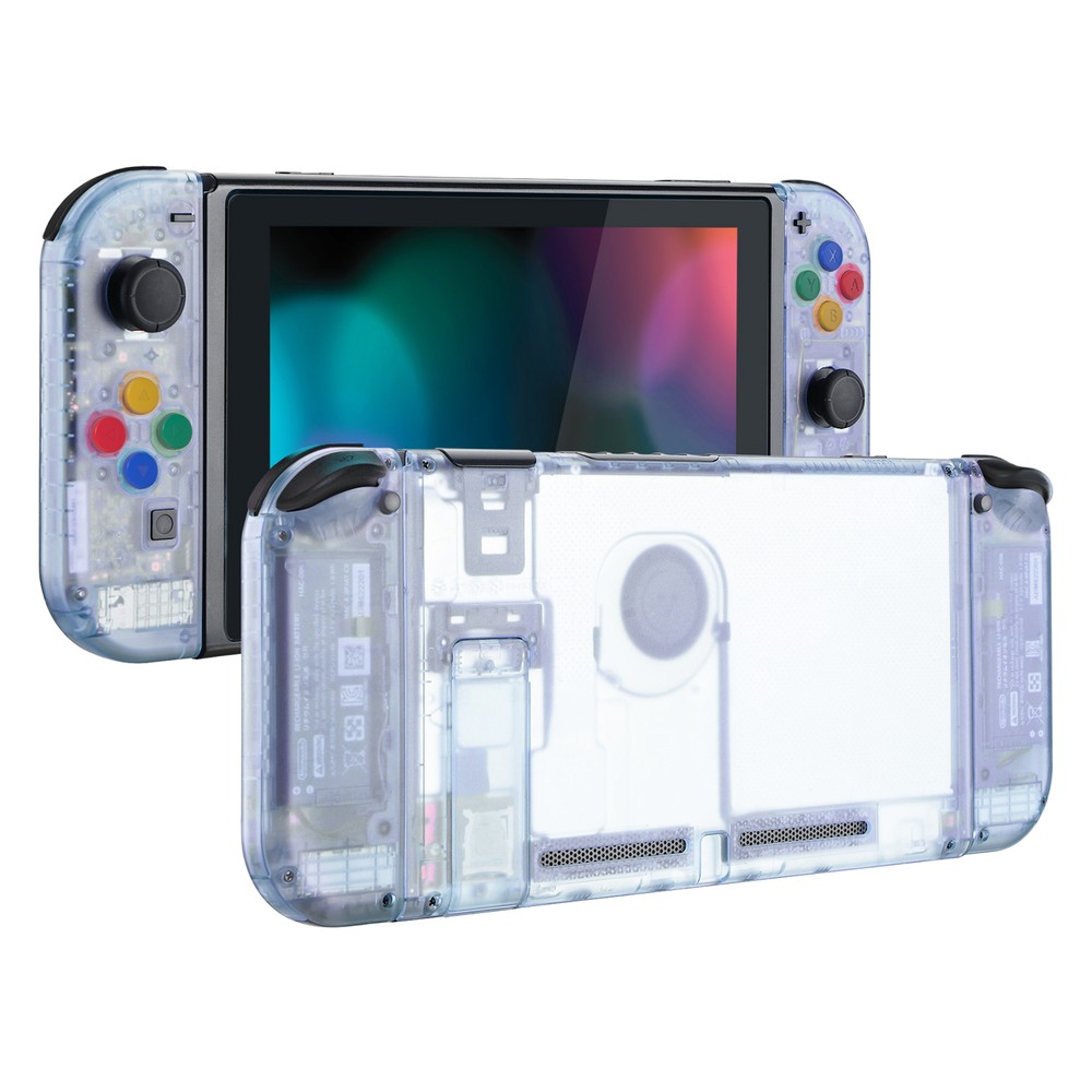 Glacier Blue Console Housing Shell with Buttons Replacement for Nintendo Switch