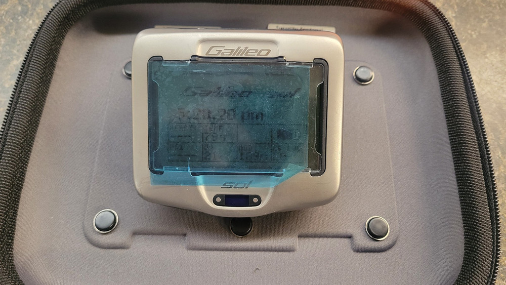 Scubapro Galileo Sol Dive Computer With Transmitter & Manuals