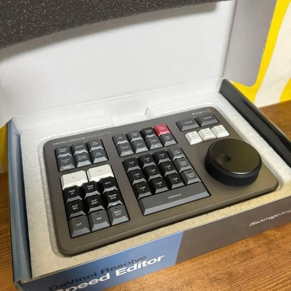 Blackmagic Design DaVinci Resolve Speed Editor Panel Console NO SOFTWARE