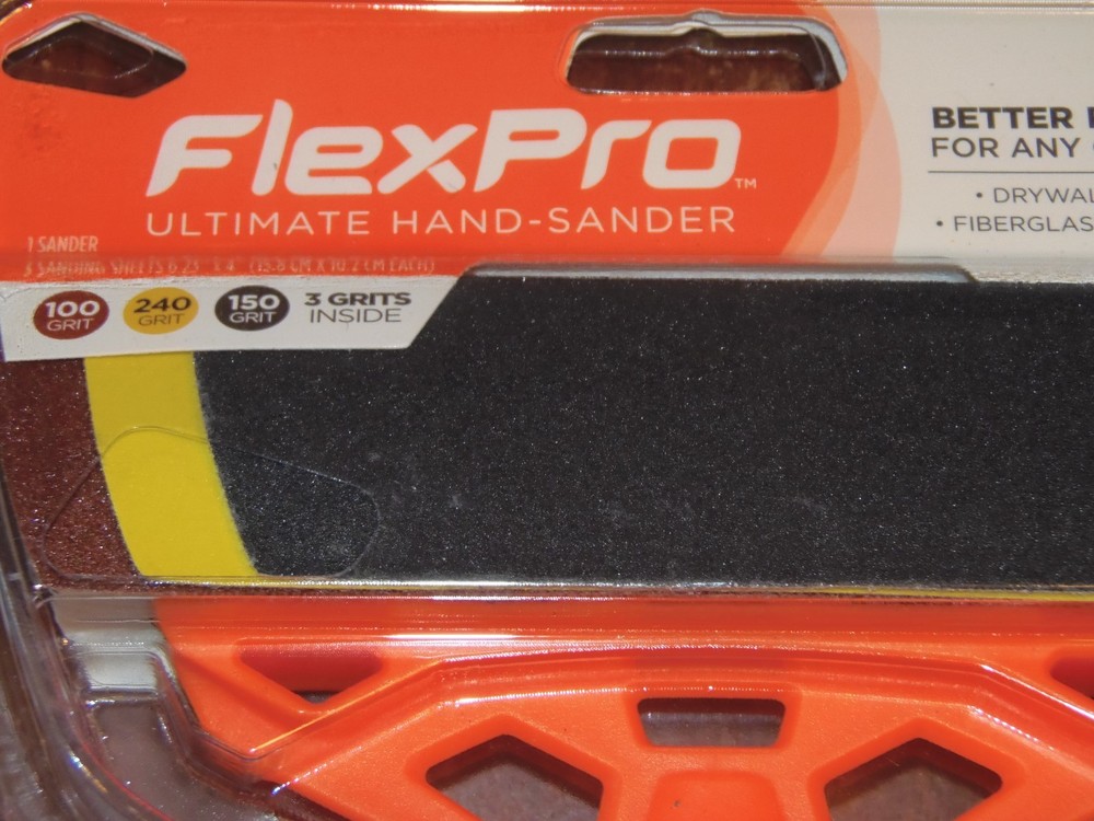 FlexPro Ultimate Hand Sander 3 sanding sheets (2-FD-66)