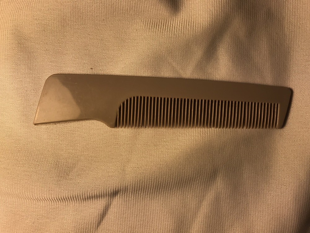 Vintage Delta Airlines Plastic Comb Gray