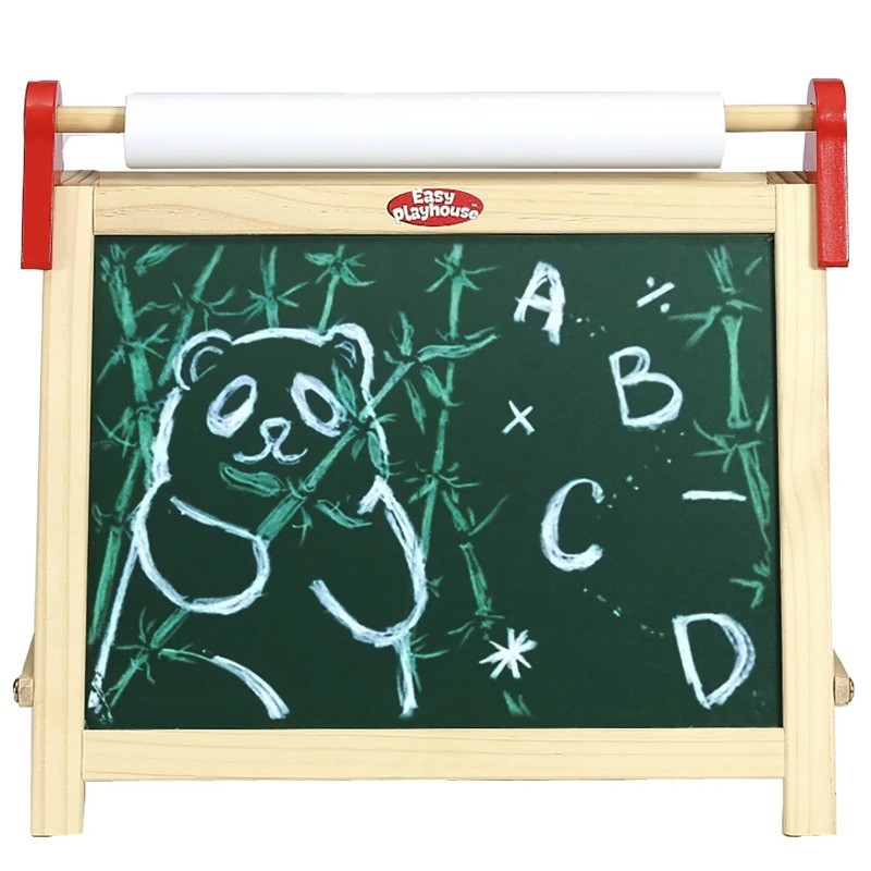 Easy Playhouse: Easel: Chalk & White Board - 15.35" x 11.8"