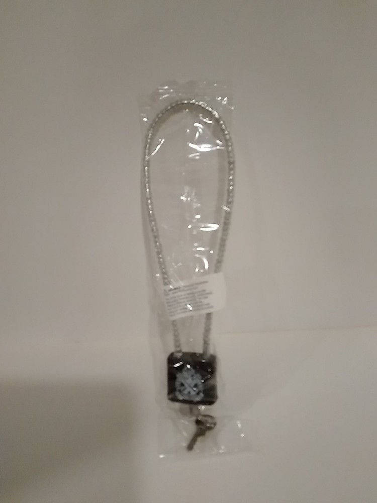 Springfield Armory Gun Lock Cable Safty Lock 8" Silver With 2 Keys