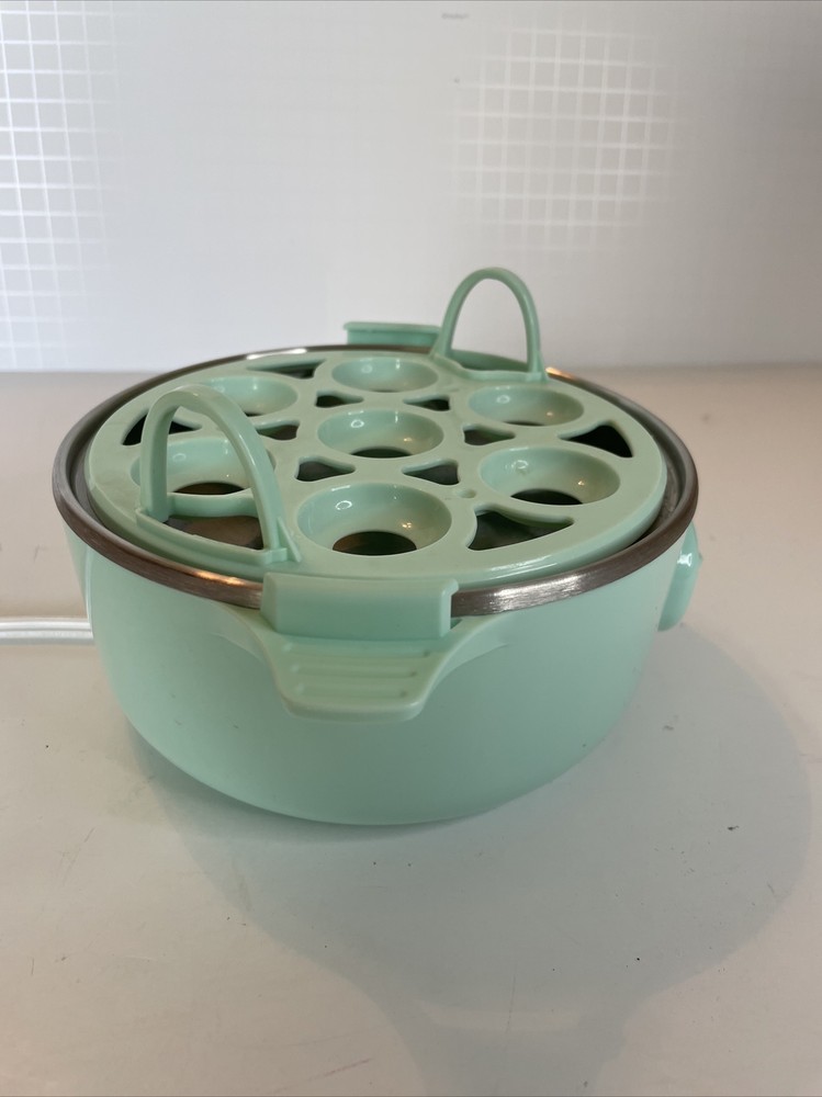 Dash Rapid Egg Cooker 7 Eggs Light Green Heating Plate w/Base ONLY- Model DEC207
