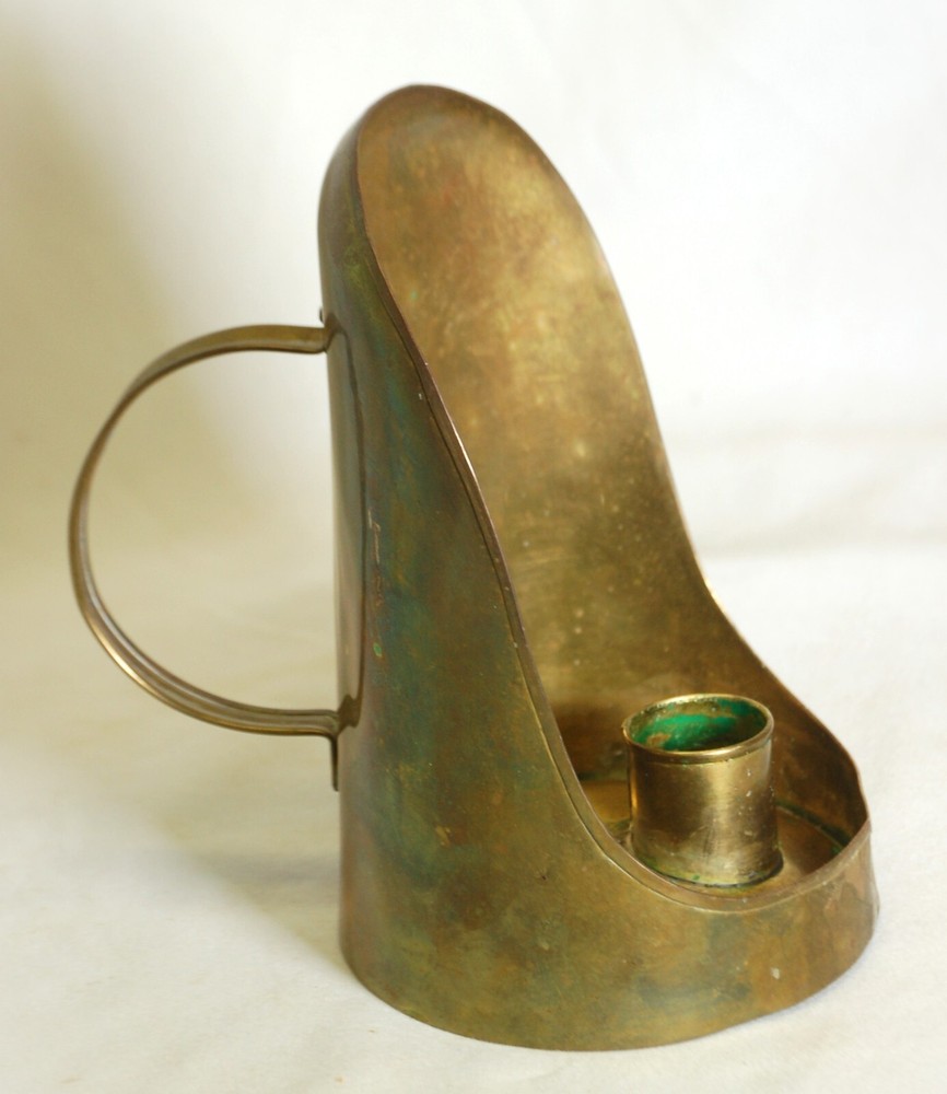 Primitive Brass Candle Lantern India