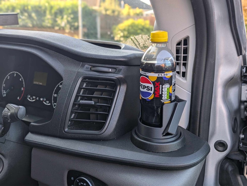 Phone / Cup Holder for Ford Transit Custom 2013 onwards