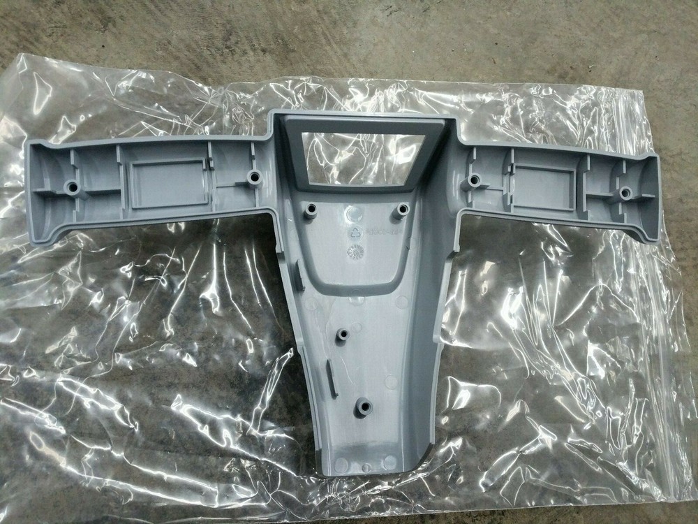 Plastic grey upper handle cover 9100002000. Fits Nilfisk Advance SC250