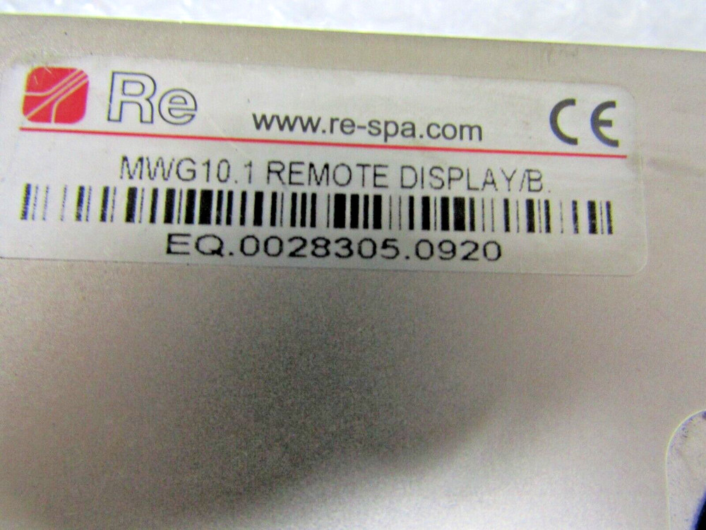 ✌️NEW RE-SPA MWG10.1 REMOTE DISPLAY WEB GUIDE CONTROLLER 12-24 VDC 5 WIRE
