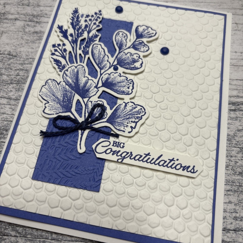 Congratulations Stampin’Up Card