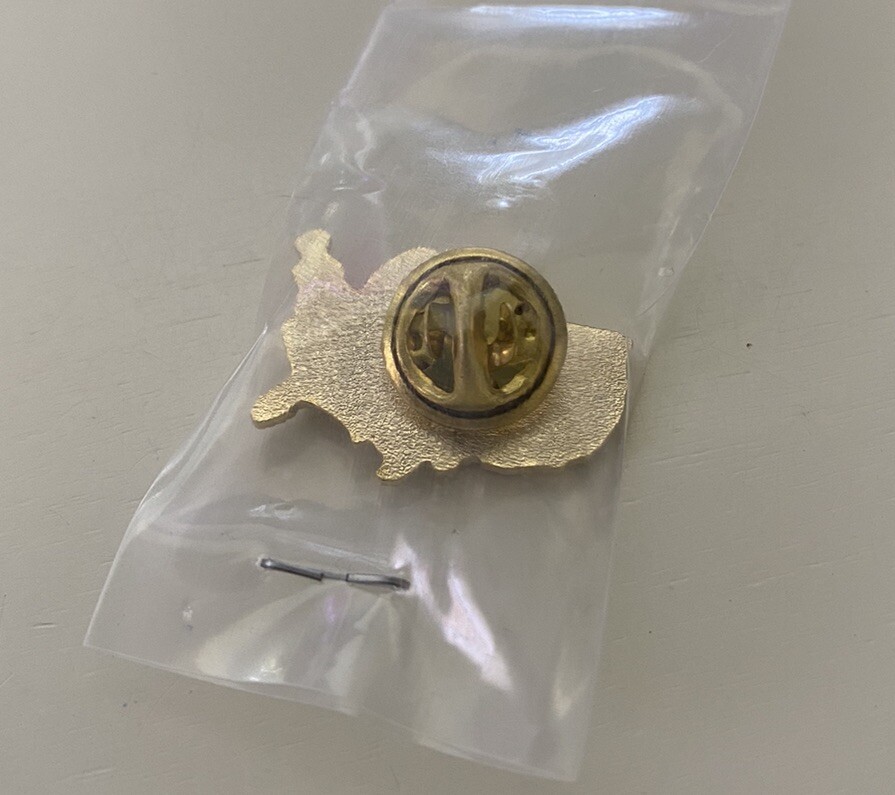 US Drug Enforcement Administration Lapel Pin - Map